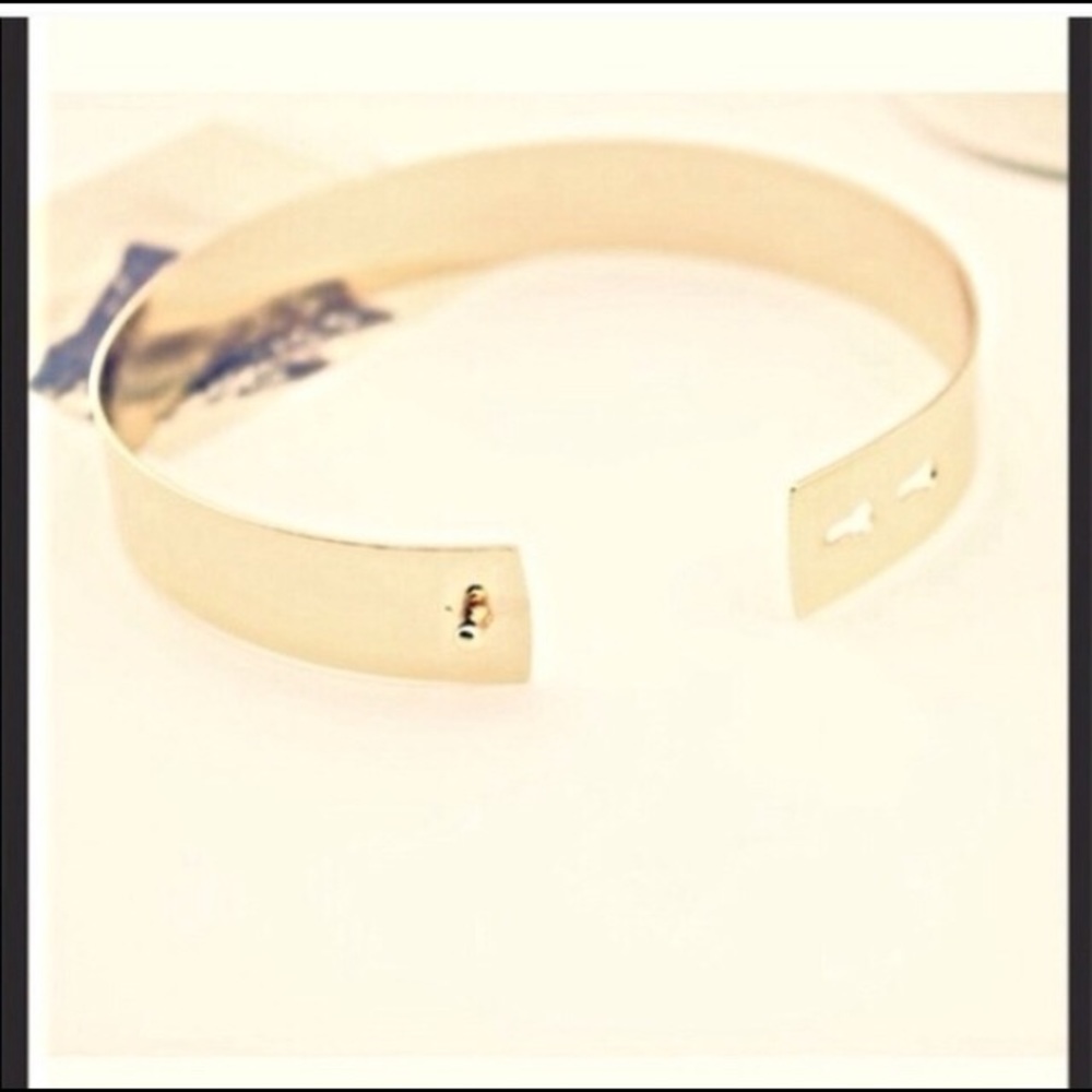 IN SEARCH OF! ISO! Not selling! Looking to BUY the Sabo Skirt gold arm cuffs. :)